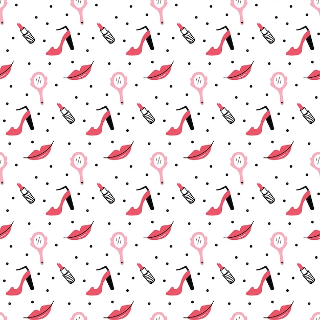 Cute art and print pattern