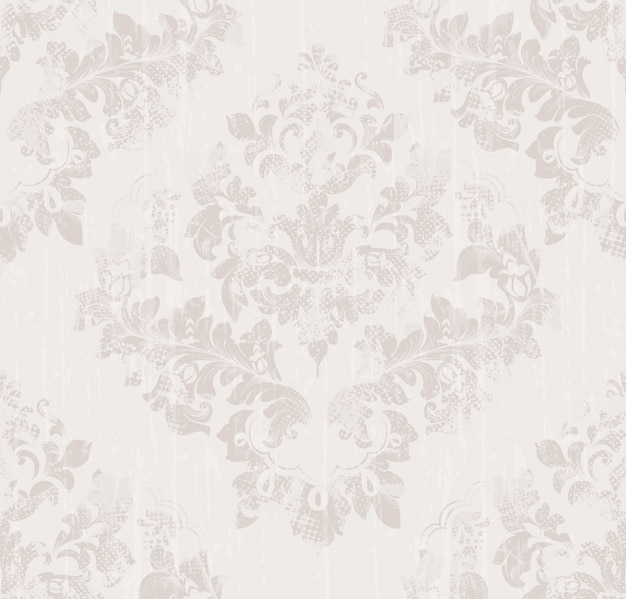 Vector damask pattern texture