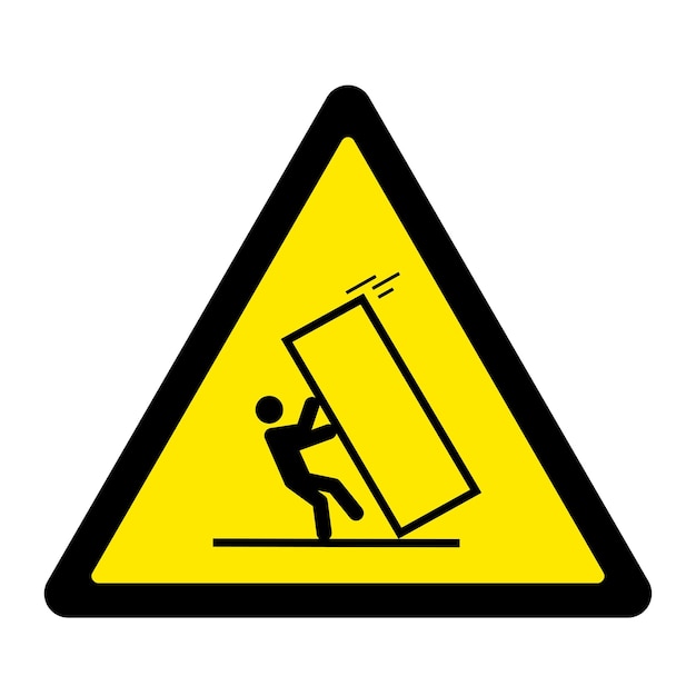 Danger of falling on