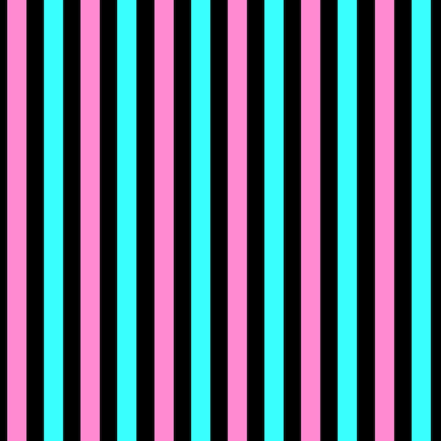 Dark seamless striped pattern Vector illustration Trendy modern background with vertical blue and pink stripes