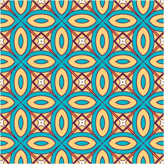 Decorative abstract seamless pattern background