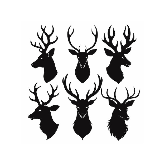 deer head silhouette