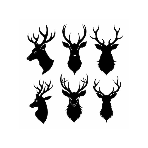 deer head silhouette