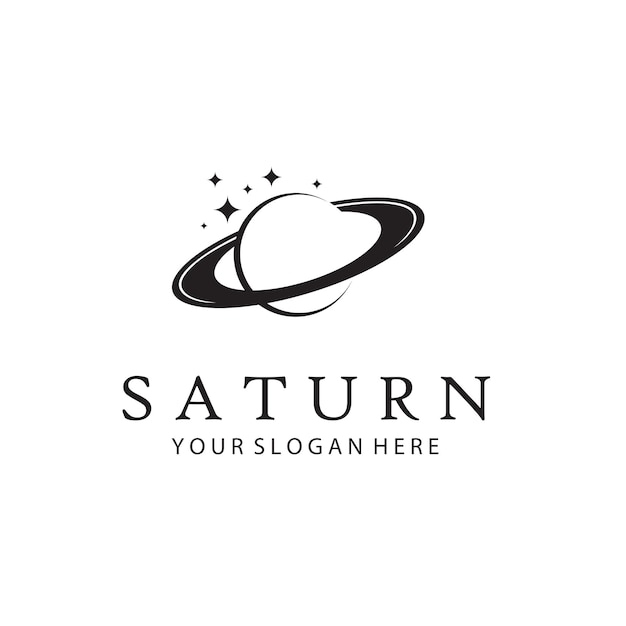 Vector design of planet saturn