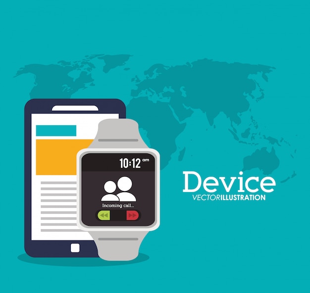 Device and icons design 