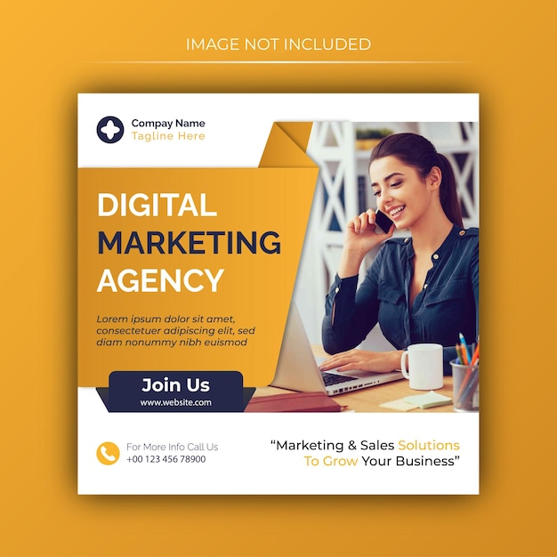 Digital  Marketing Agency Post Design