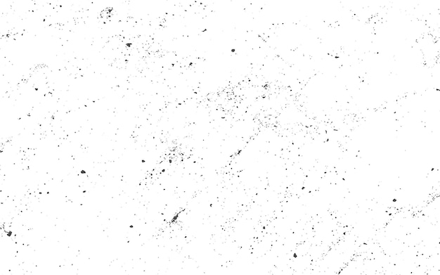 Vector distressed white grainy halftone texture dust overlay textured grain noise particles black and white seamless pattern effects and rusted black background vector illustration