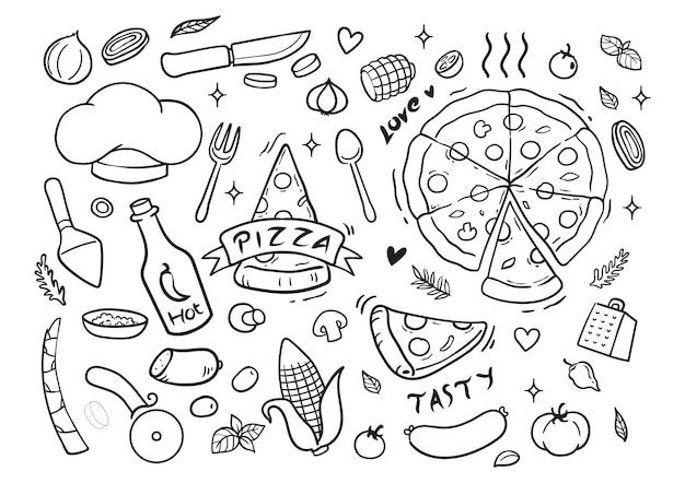 doodle pizza ingredients