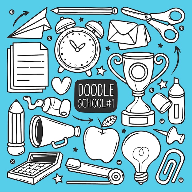 Doodle school set