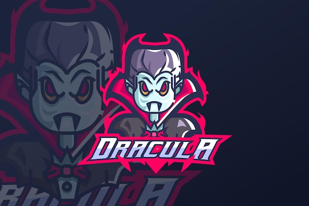 Dracula - Esport-logosjabloon