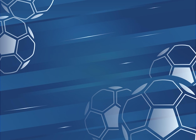 Vector dynamic gradient football background