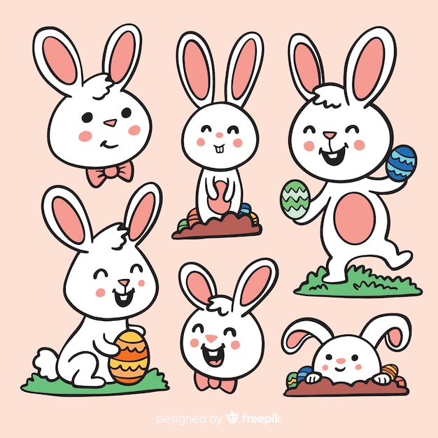 Easter bunny collection