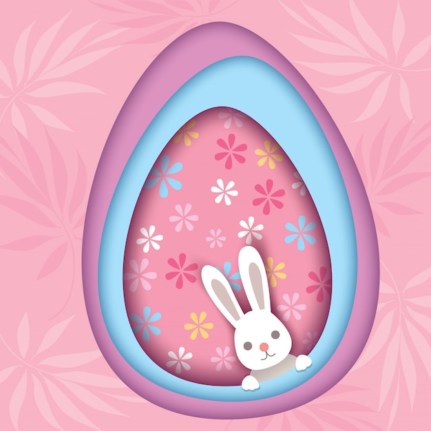 Easter egg card 