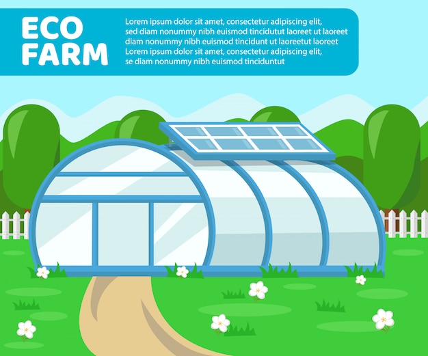 Eco Farm Glasshouse 