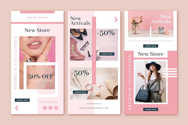 Vector ecommerce email template