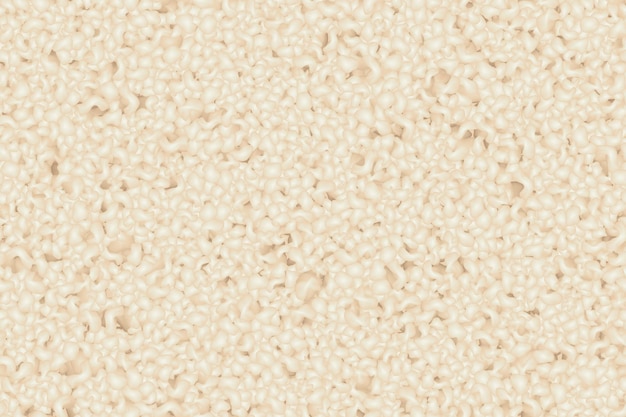 Ecru sherpa seamless pattern with plush texture