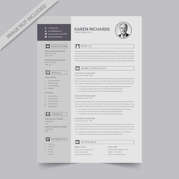 Editable resume format download