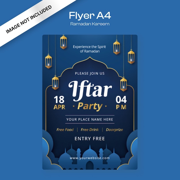 Eid alFitr Party Flyer Template