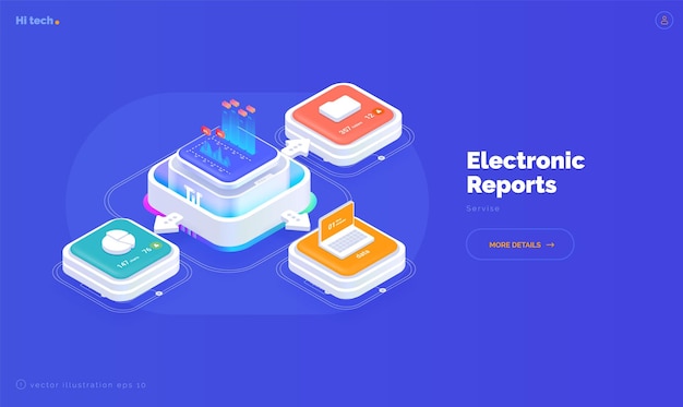 Electronic reporting Electronic statistics and analytics