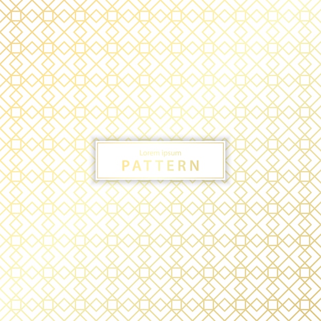 Vector elegant geometric pattern