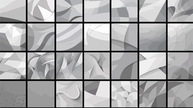 Vector elegant gray abstract mosaic vector background