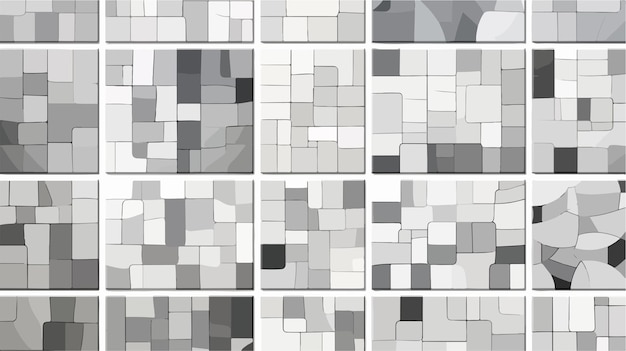 Vector elegant gray abstract mosaic vector background