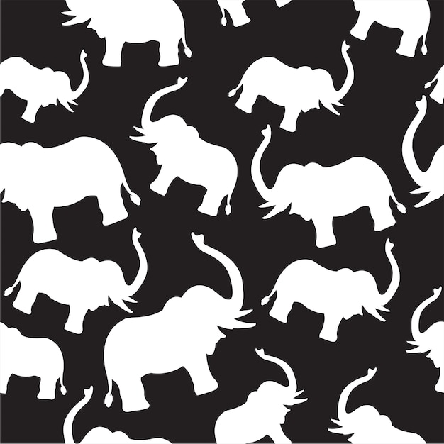 Elephant Print Pattern