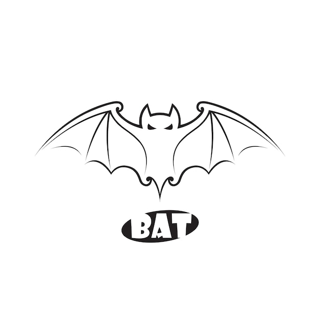 emblem of flying bat