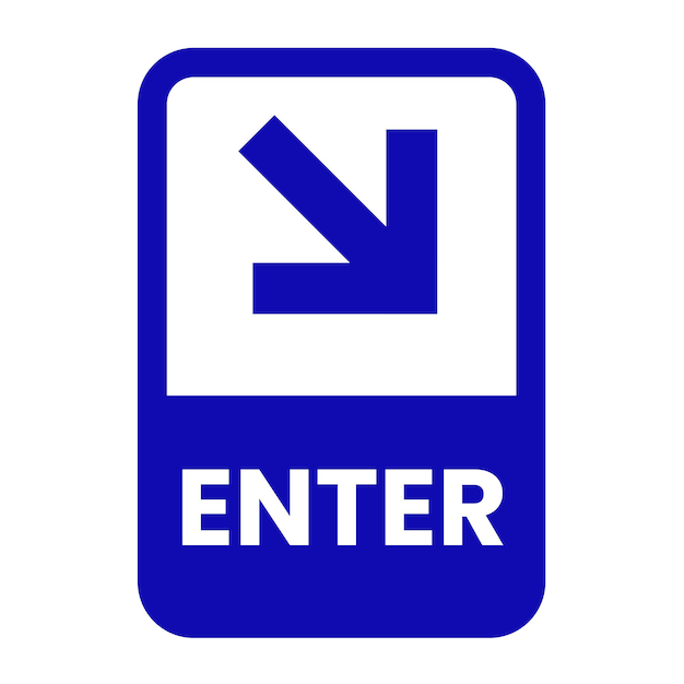 enter icon