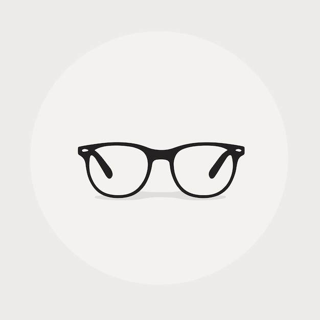 Vector eye glasses vector illustration