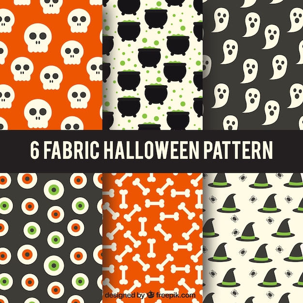 Fabric halloween patterns