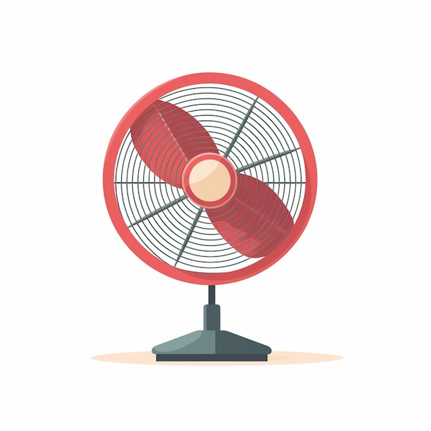 fan vector isolated air illustration design wind object icon cooling set background symb