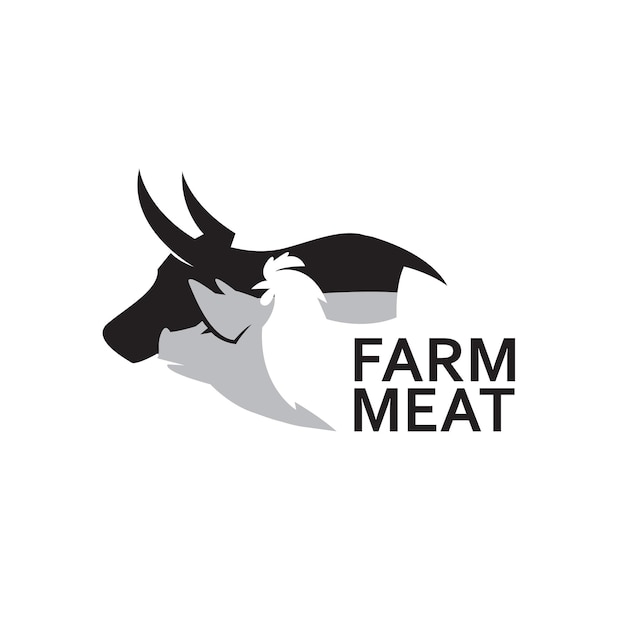 farm animals label