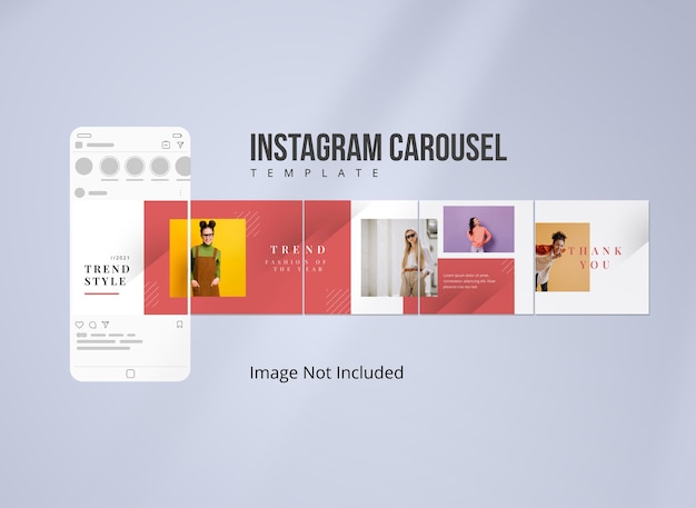 Fashion Instagram carousel Template