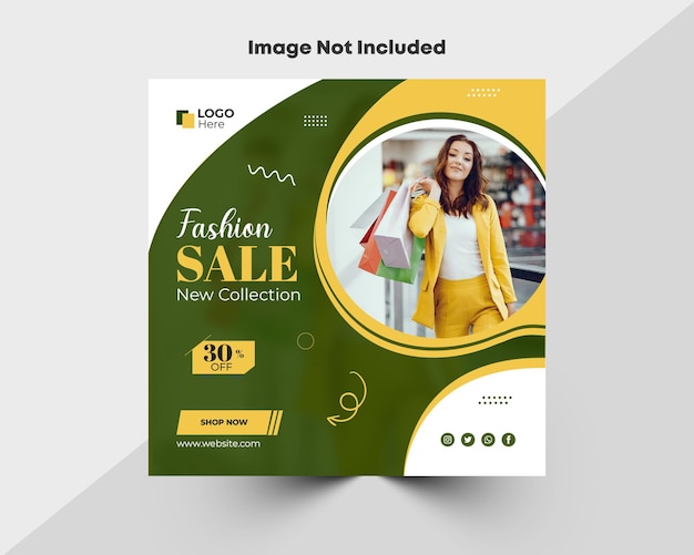 Fashion Sale Instagram Ads Banner