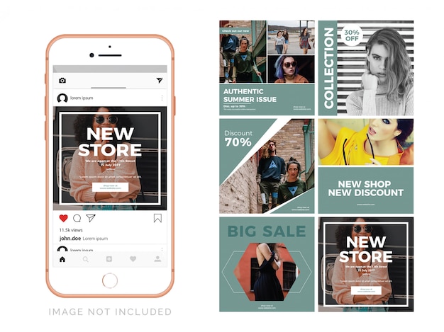 Fashion Social Media Post Template