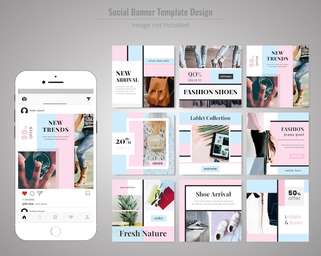 Fashion Social Media Post Template