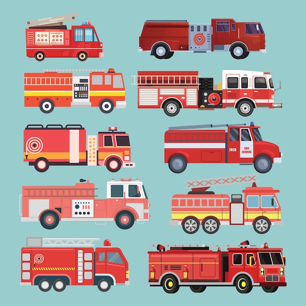 Fire trucks