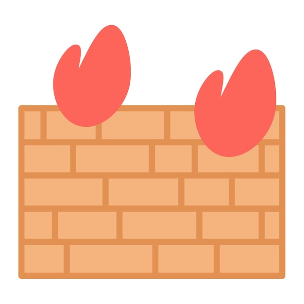 Firewall Vector Illustration
