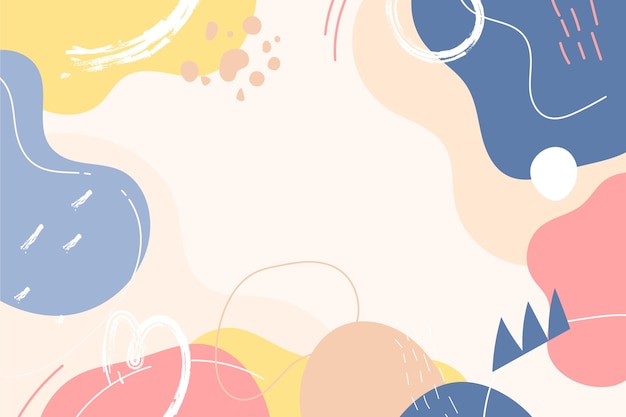Vector flat abstract background