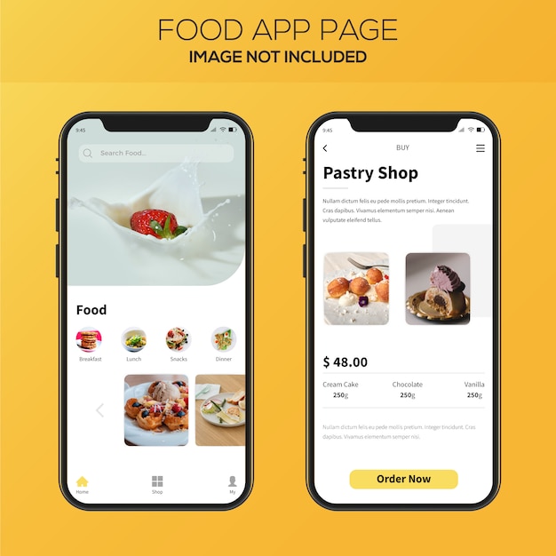 Food Delivery App ui Design