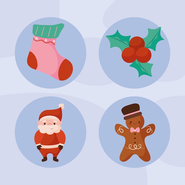 Four holiday items