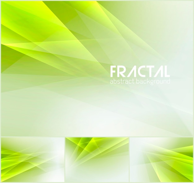 Vector fractal abstract background