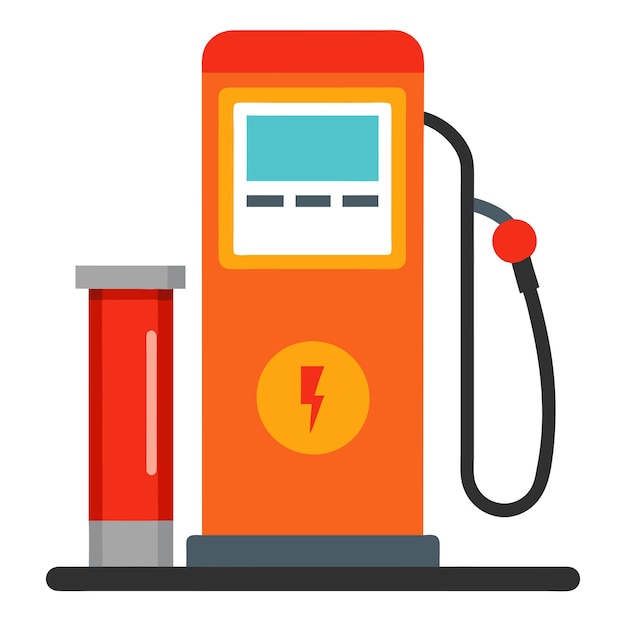 Vector fuel pump clipart vector art and illustration