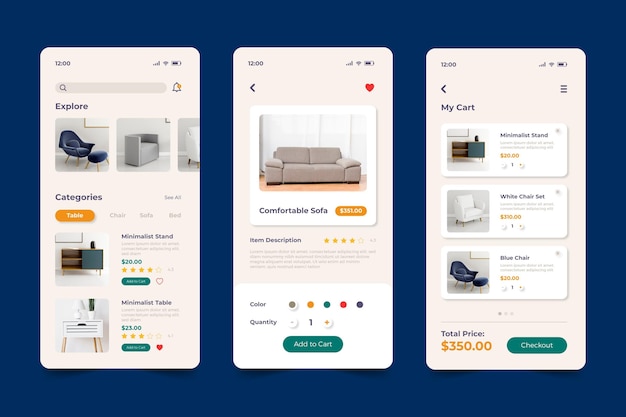 Furniture shopping app