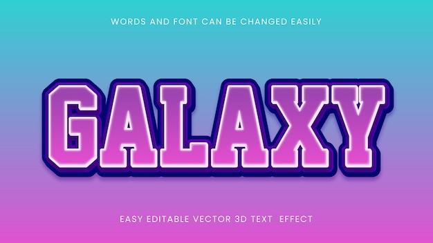 Galaxy text style