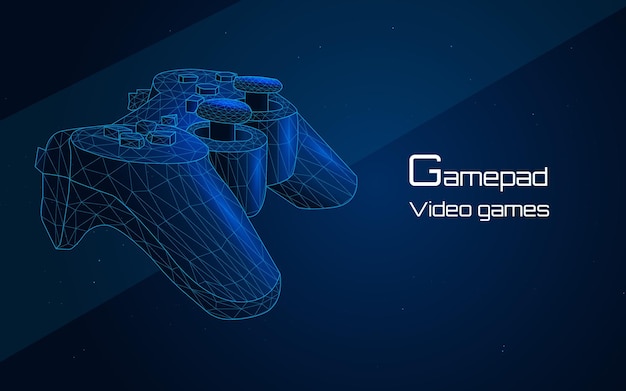 Gamepad joystick controller they are usually the primary input device for game consoles