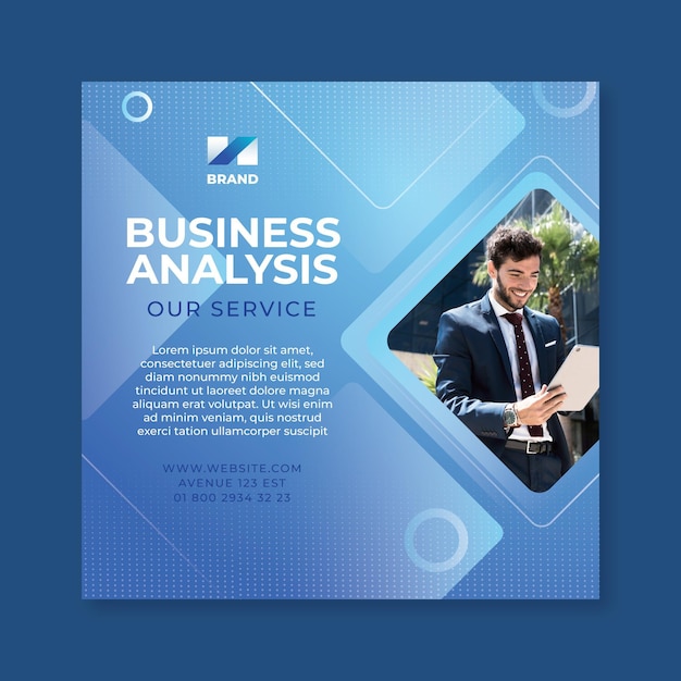 General business flyer square