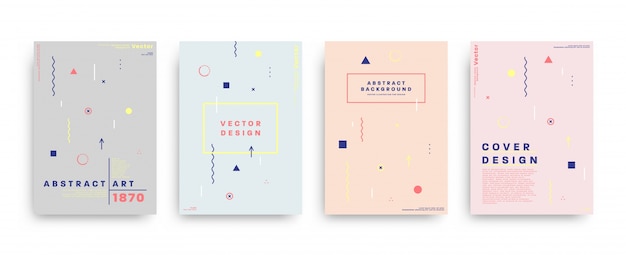 geometric flyer collection