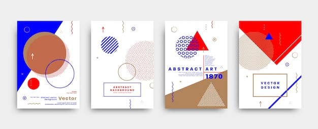 geometric flyer collection